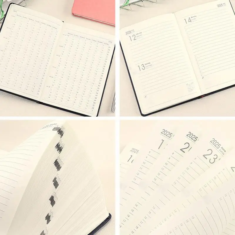 Time Management Planner Calendar 8X6Inches Calendar Notebook 340Page Daily Planner Time Management Weekly And Yearly Planner