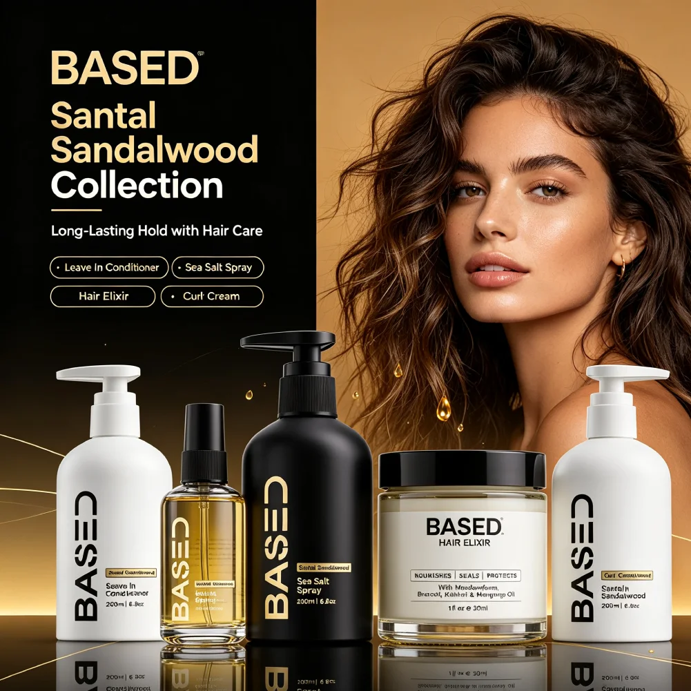 Hair Care Set - Ensemble de coiffure BASED Santal et