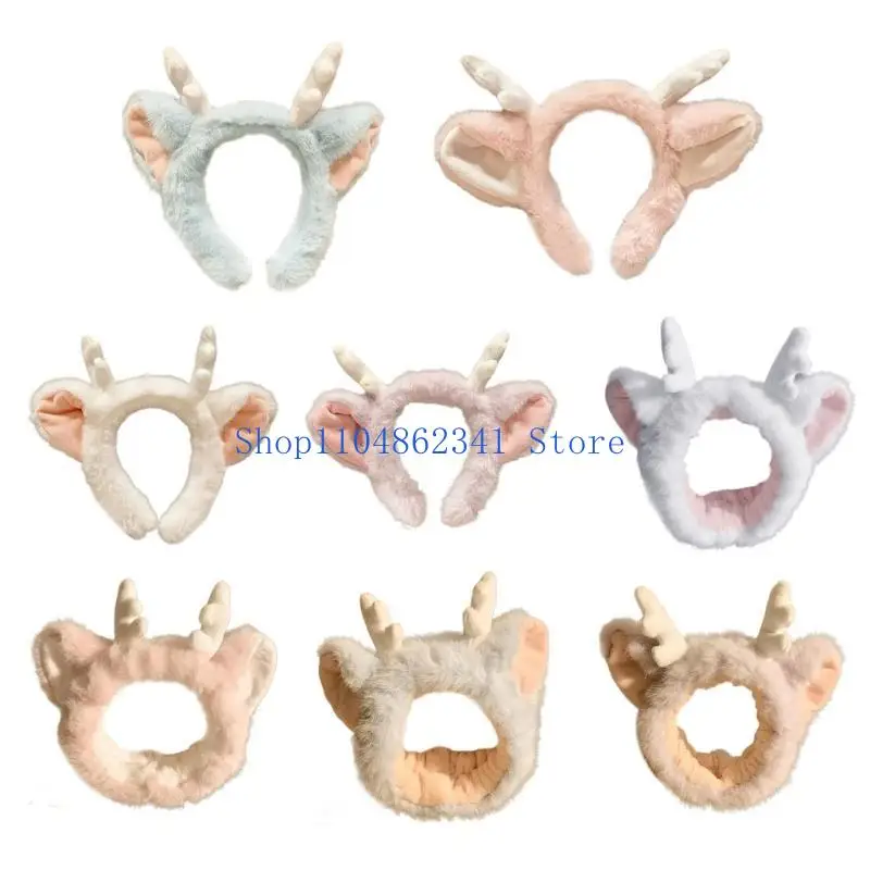 5asd Kids Hoorn Harige Hoofdband voor Party Halloween Hoofddeksels voor Muziekfestivals Photo Booth Props voor Meisjes Foto