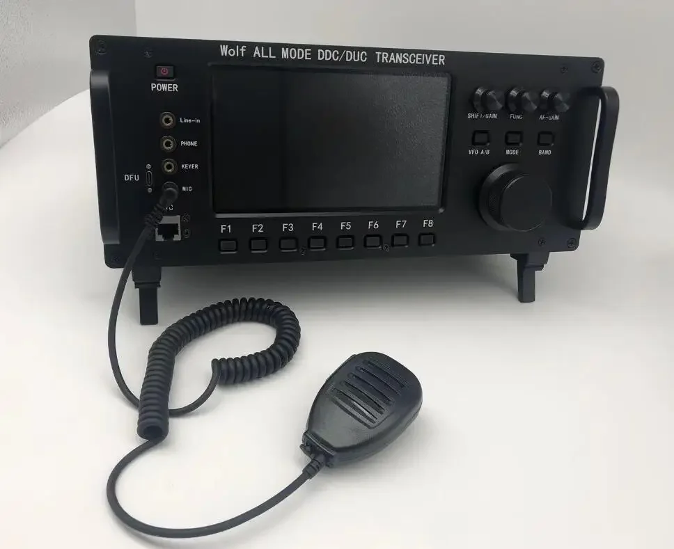 20W 0-750MHz Wolf All Mode DDC/DUC Transceiver Mobile Radio LF/HF/6M/VHF/UHF Transceiver for UA3REO with WIFI