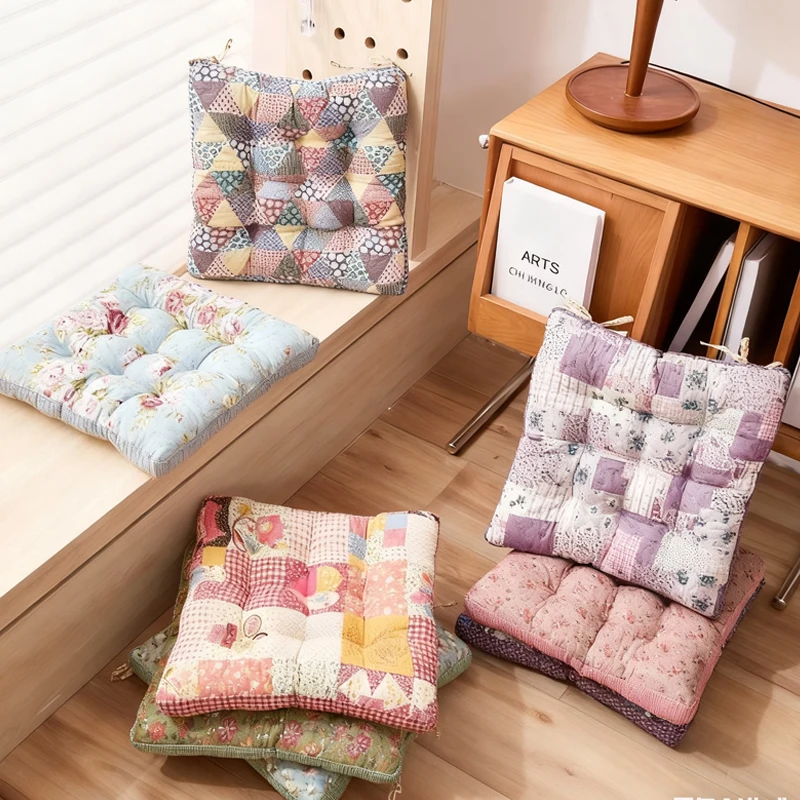 Cojín de sofá Tatami de algodón de estilo coreano, Universal de temporada, funda de sofá para coche, cojín de asiento lavable a máquina, almohadilla para silla de comedor