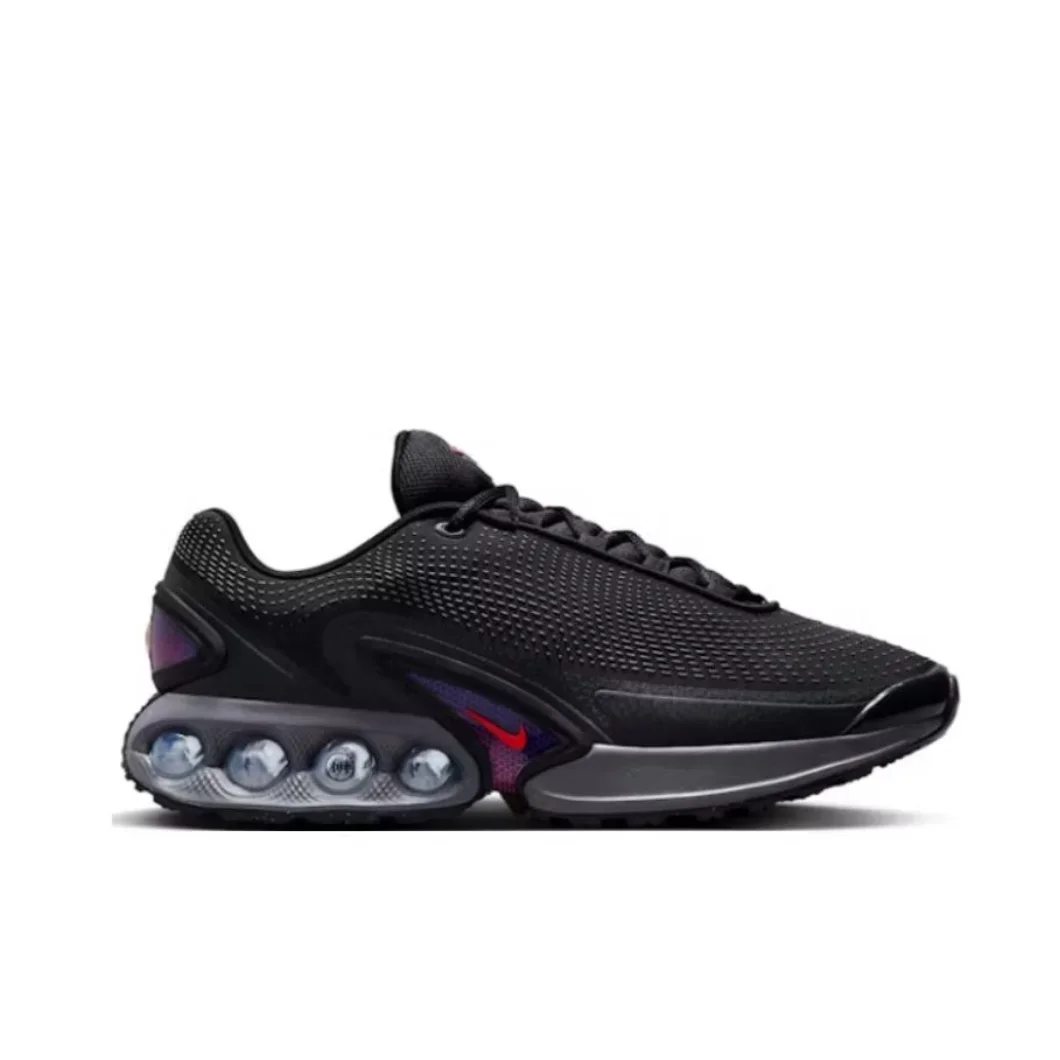 Nike Air Max Dn Low Men's and Women's Sneakers Classic Fashion Casual Shoes Cushioning and wear resistance comfortable black