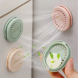 Soild Aromatherapy Fragrance Lasting Deodorization Air Fresheners Bathroom Bedroom Wardrobe Car Toilet Deodorant Round Fresher