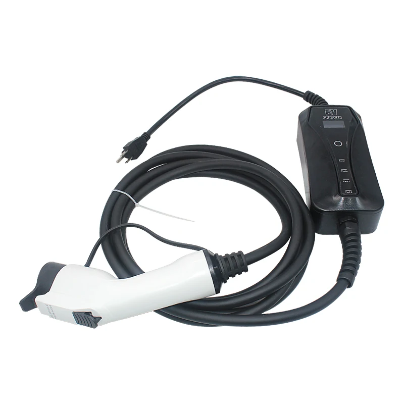

Electric Vehicle Charger EVSE Level 2 240V 16A Portable For Home Use Car Charger