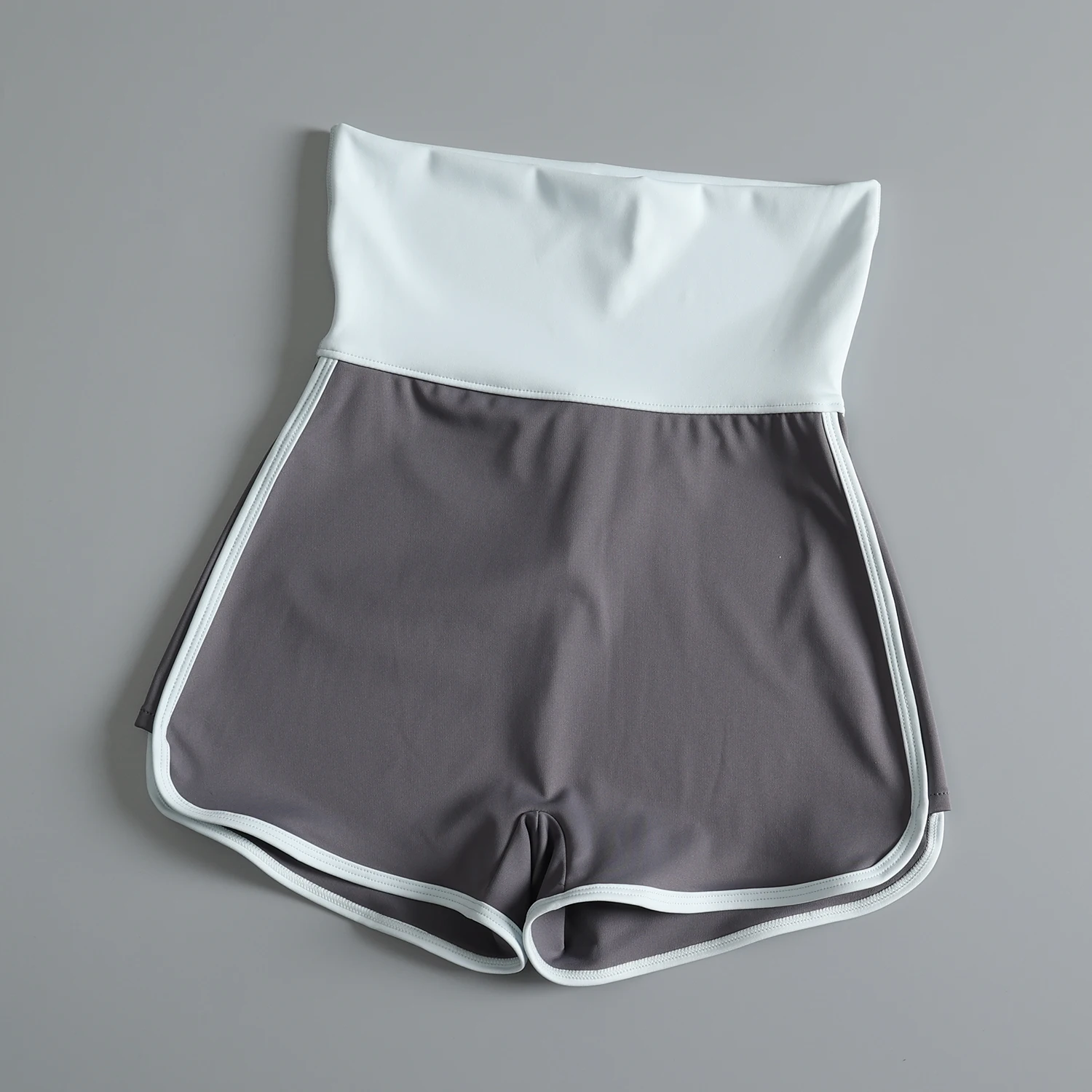High Waist Sporty Shorts Women's Summer High Waist Butt Lifting Running Training Quick Dry Slimming Yoga Fitness Three-quarte...