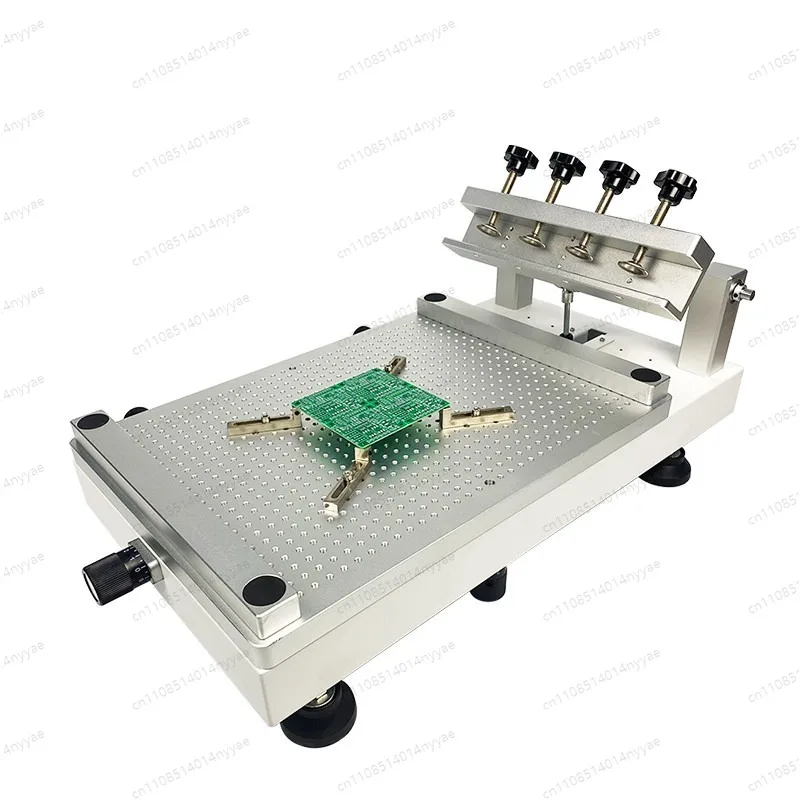 Manual Solder Paste Printer, High Precision SMT Stencil Screen Printer with XY Fine Adjustment - 300x400mm PCB Size