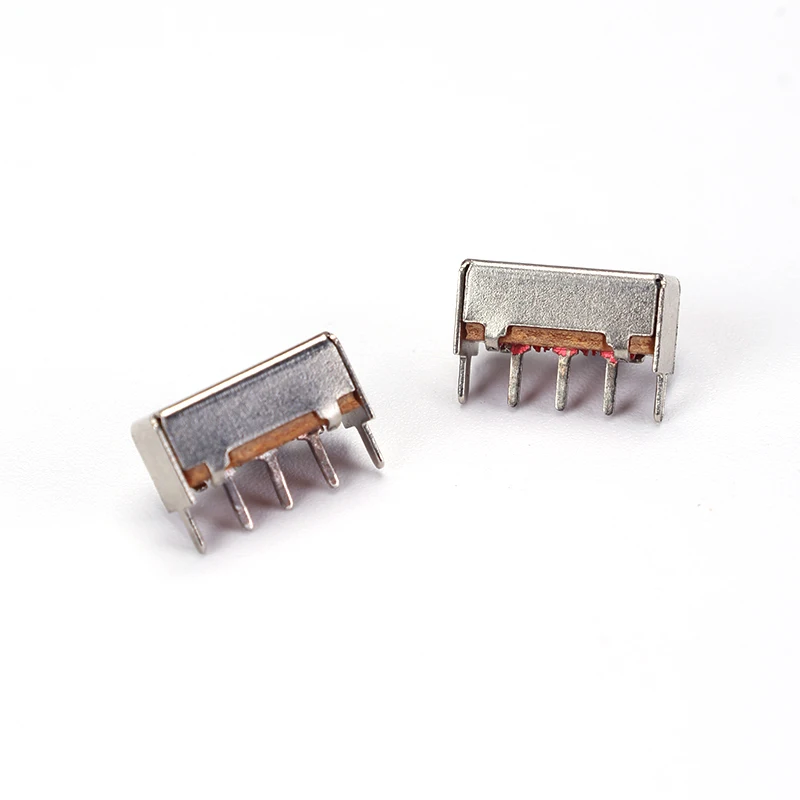 5PCS SK-12F14 Single-row Vertical Power Switch Toggle/Slide Electronic Component with 3mm Handle Length