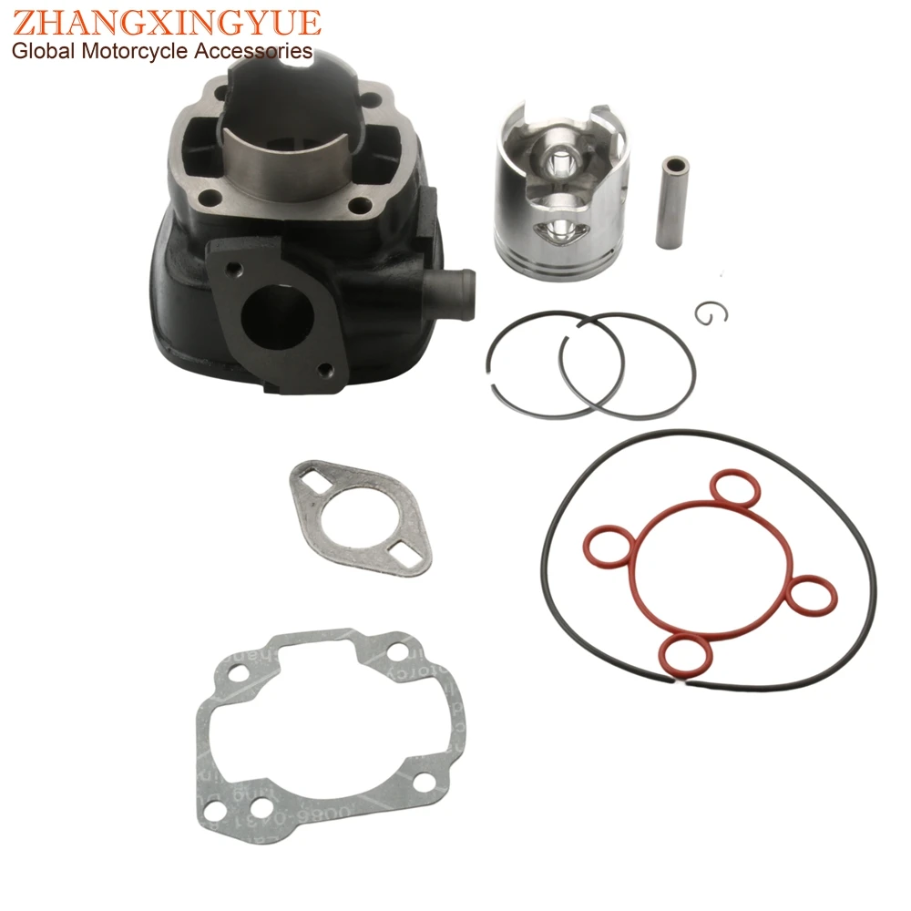 70cc 47mm Big Bore Cylinder Kit For MBK Mach G 50 Nitro R 50cc 2T Pin 10mm Motorcycle Parts