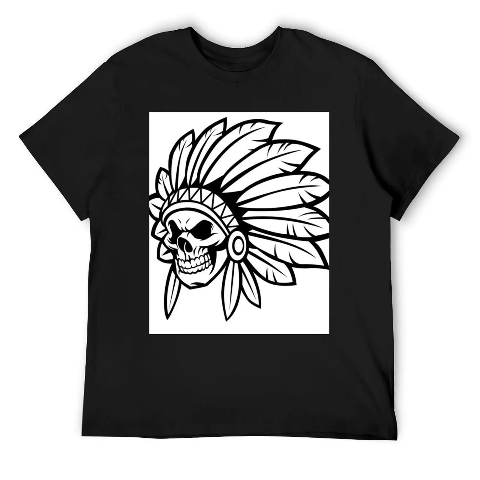 

Warrior Skull T-Shirt customs design your own tops men graphic t shirts