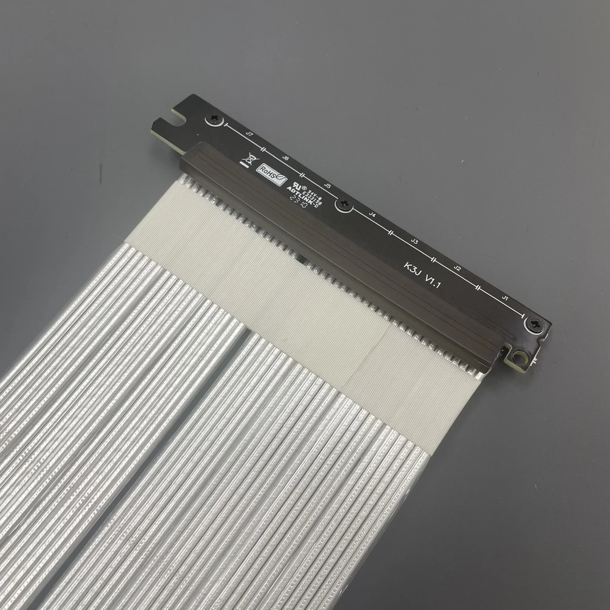 2023 NEW ADT PCIe 4.0 X16 Riser Cable Graphics Card Extension[RTX 3090 3060 RX6900XT Tested]Dual Reverse For ITX A4 Mini PC