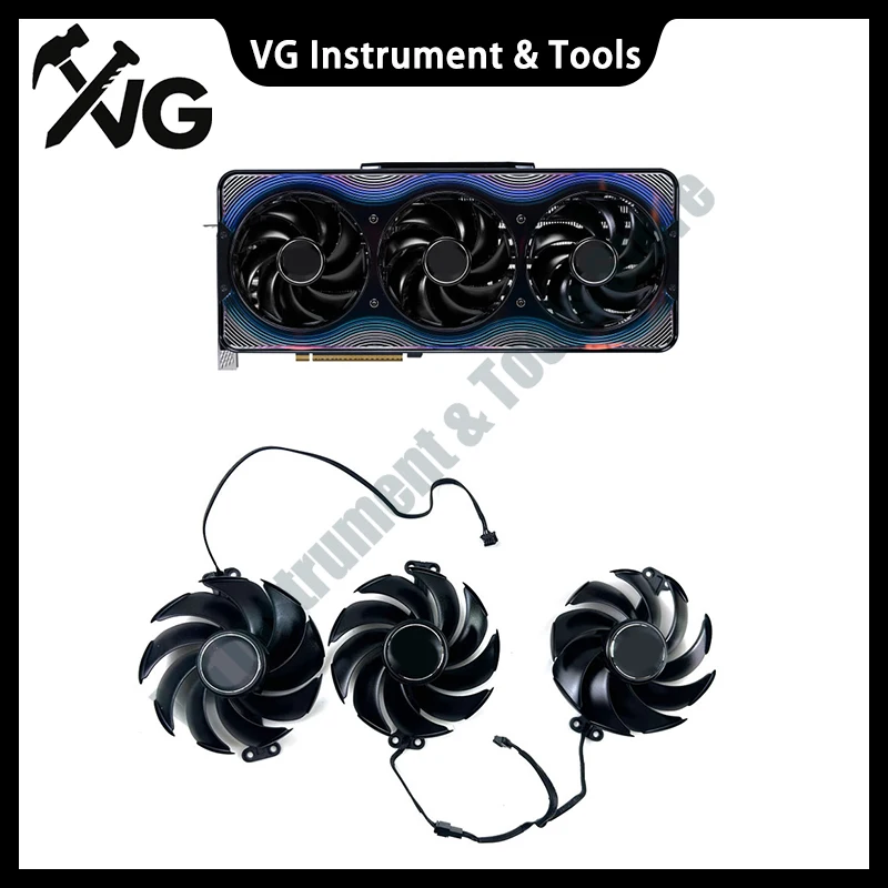 Heat sink with fan For TH9520B2H For Palit Gainward GeForce RTX 5090 5080 5070 GameRock OmniBlack