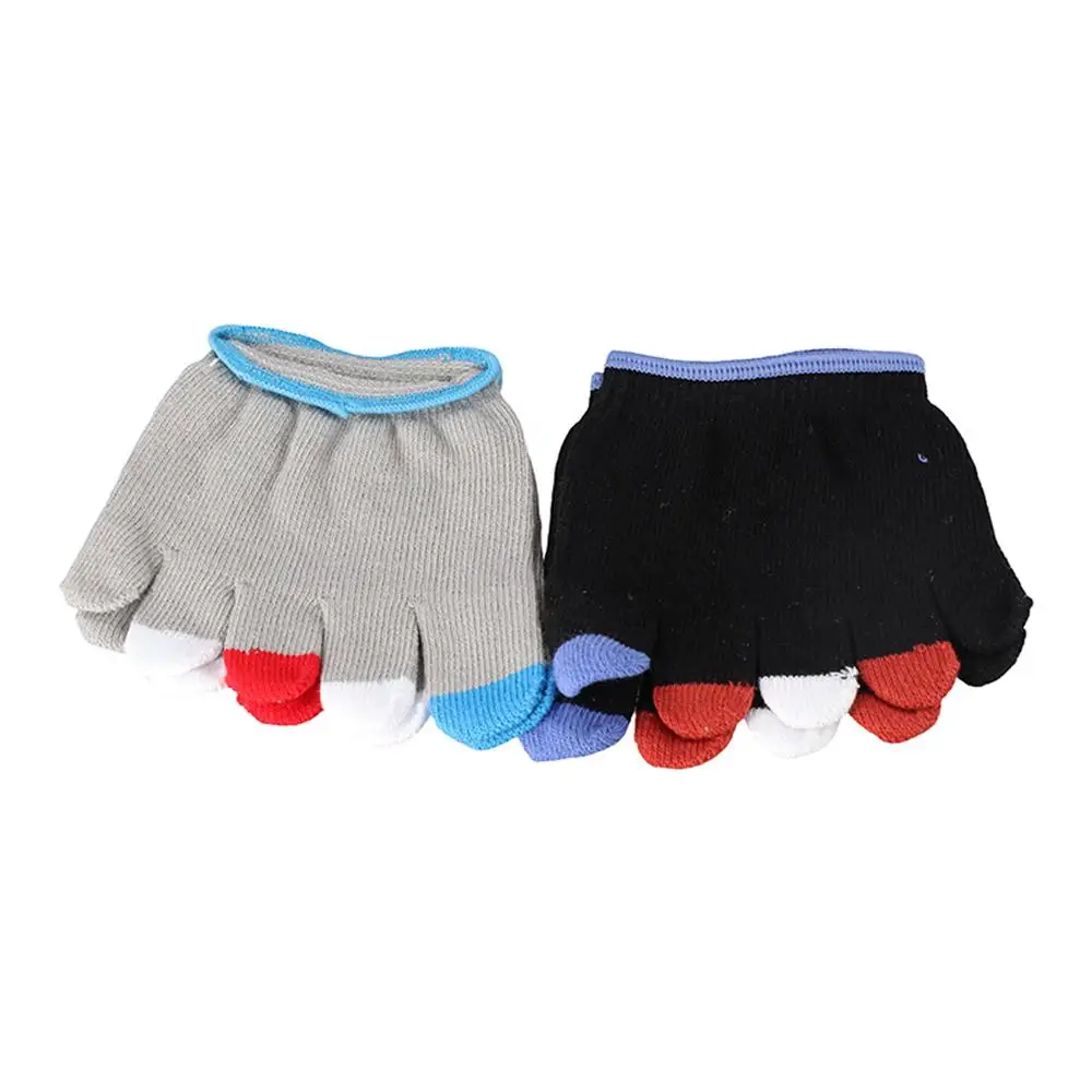 Thin Soft Anti-slip Toe Cover Anti-abrasion Cotton Women Summer Split Toe Socks Men Socks Half Foot Socks Five-Finger Socks