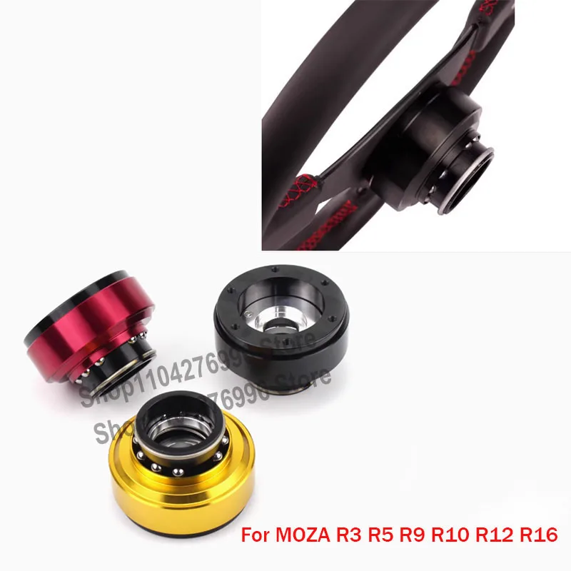 レーシングシミュレーター修正されたステアリングホイールクイックリリースアダプタ穴間隔-70-ミリメートル-simagic-evo-ため-moza-ステアリングホイールベース