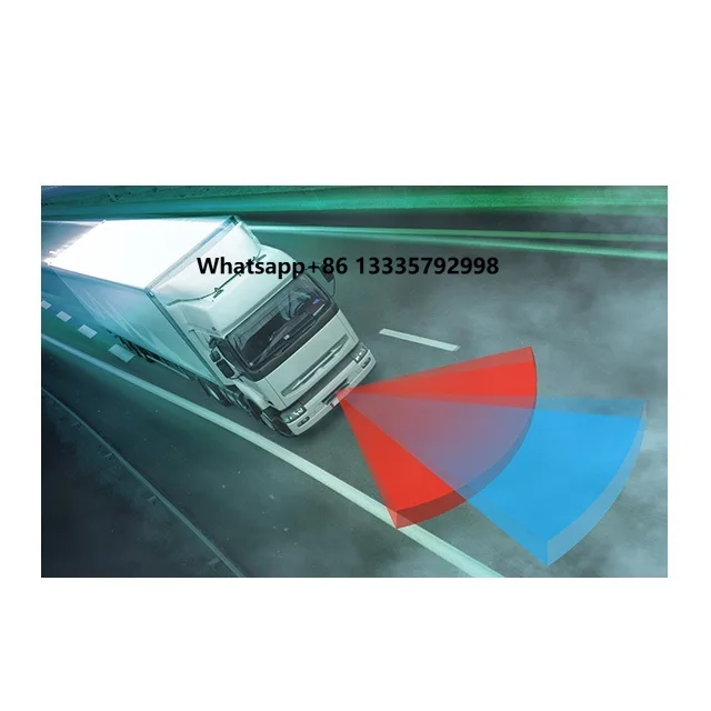 Sensor de radar pulsado de 77 GHz para advertencia de colisión frontal automotriz con función ADAS