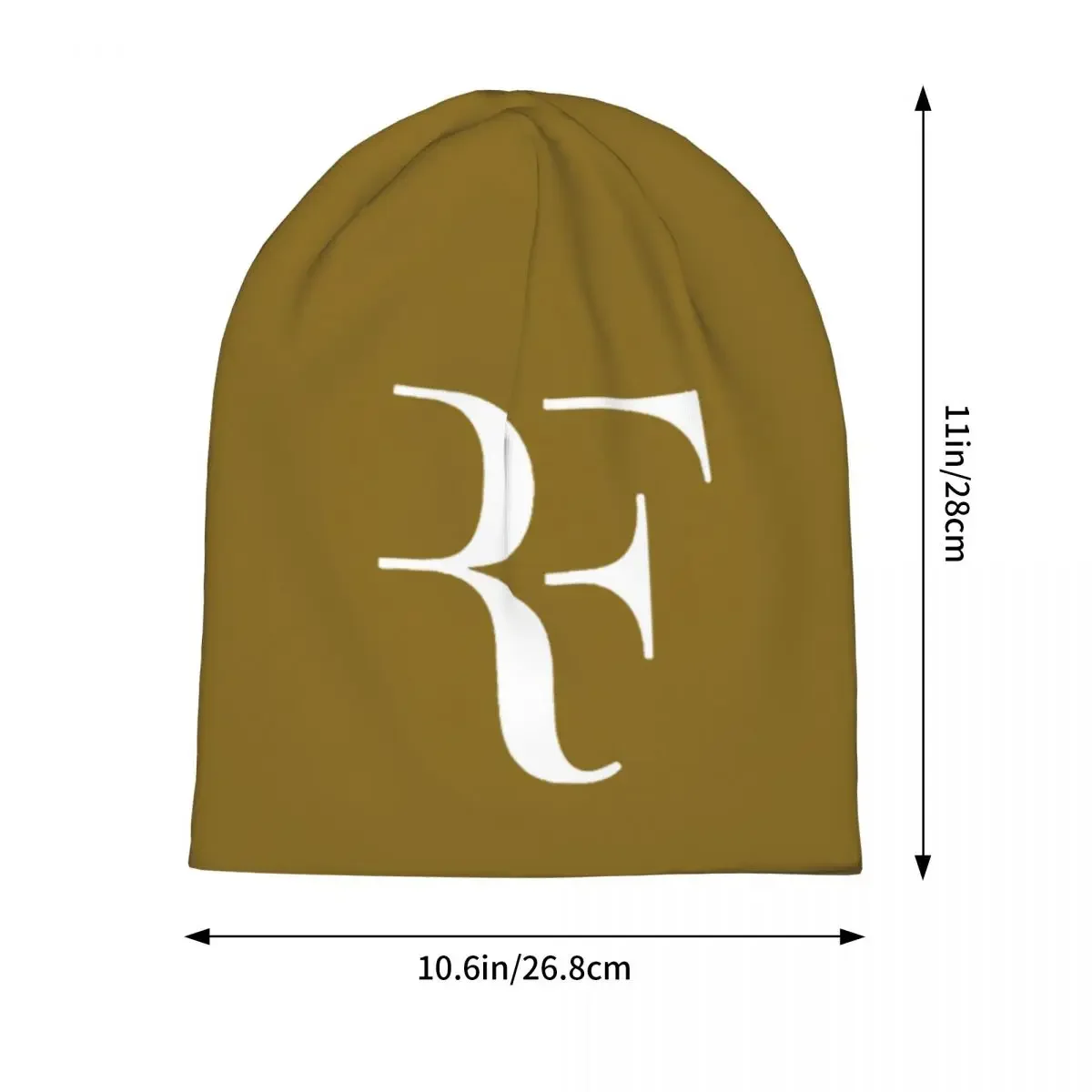 Roger Federer Warm Knitted Cap Hip Hop Bonnet Hat Autumn Winter Outdoor Beanies Hats for Men Women Adult