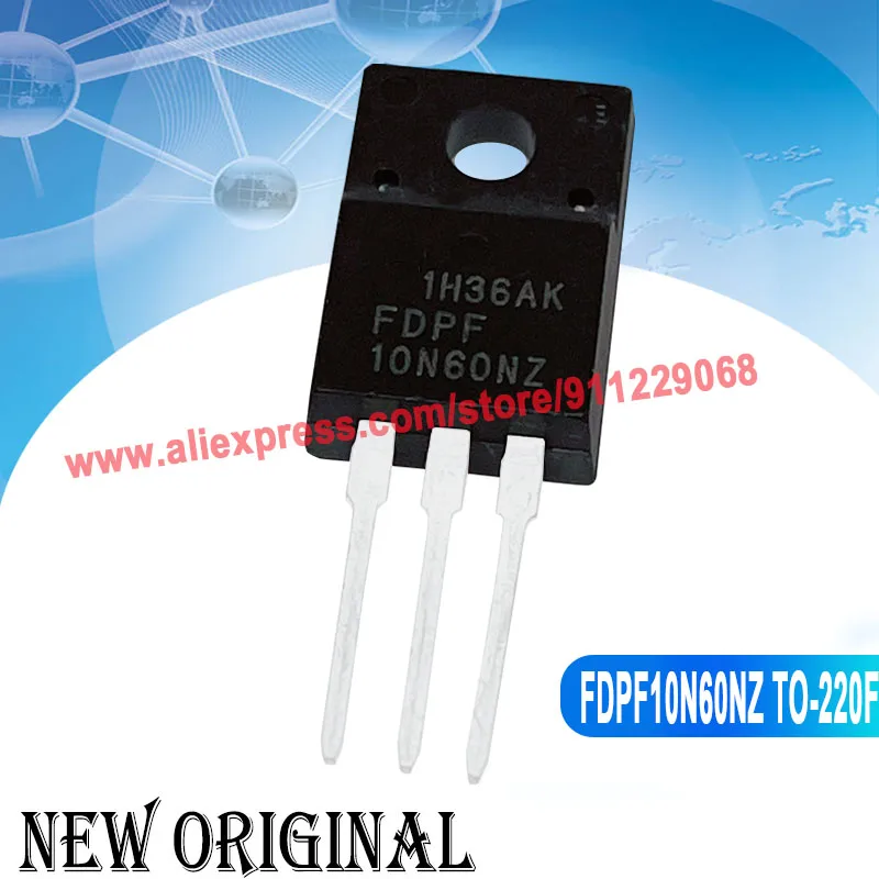 (5piece) FDPF10N60NZ 10N60NZ TO-220F / GF20H60DF STGF20H60DF / FQPF70N10 70N10 100V 35A / FQPF19N20C 19N20C TO-220F