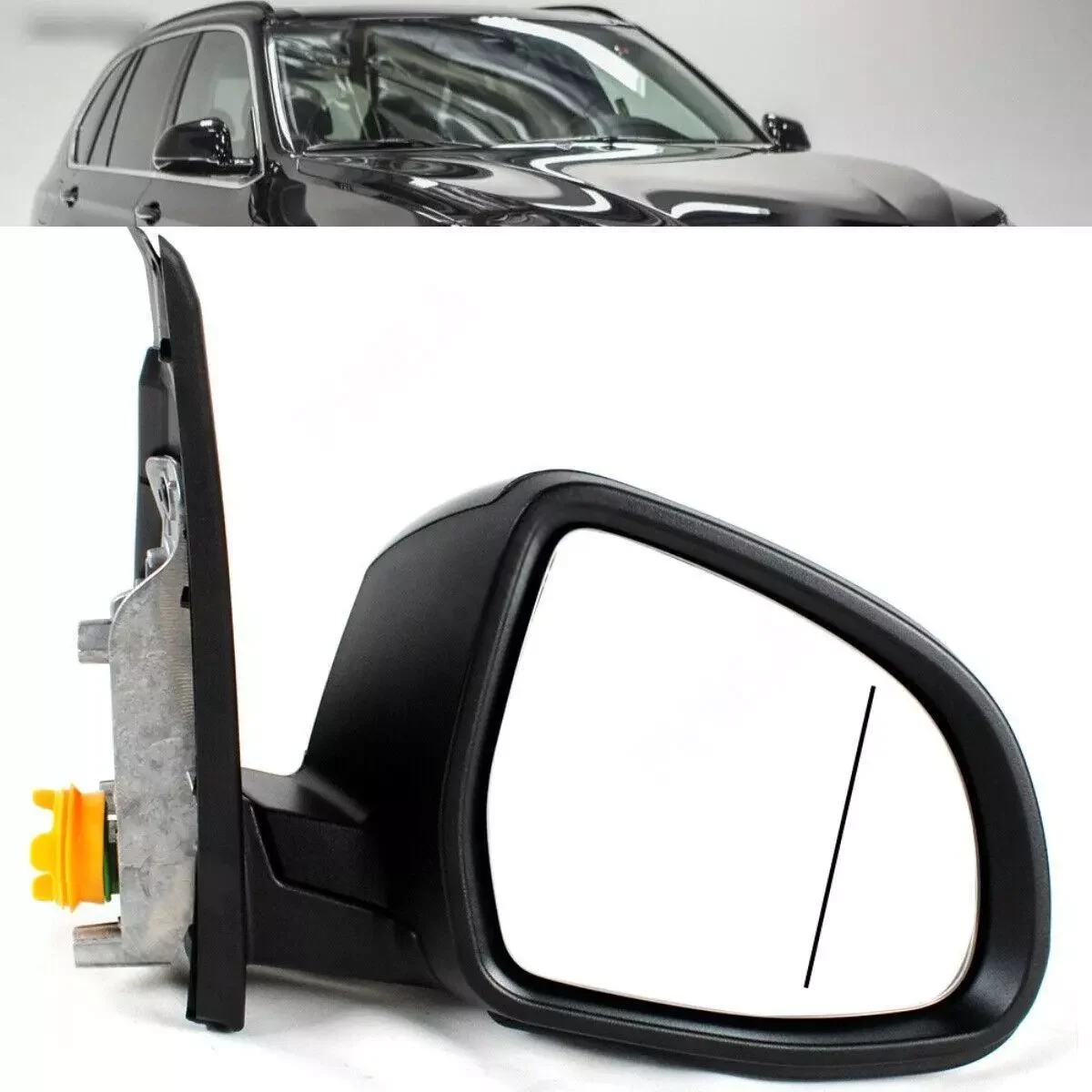 5Pin without Blind Spot Rearview Mirror Car accessories For BMW X5 2014-2018 LH OR RH WHITE OR BLACK 1PCS