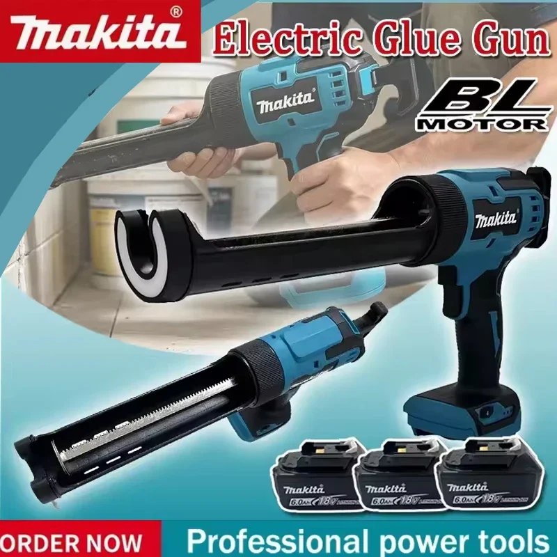 Makita Cordless Electric Glue Gun Multifunctional Electric Caulking Gun Portable Glue Filling Sealing Power Tool For 18V Battery