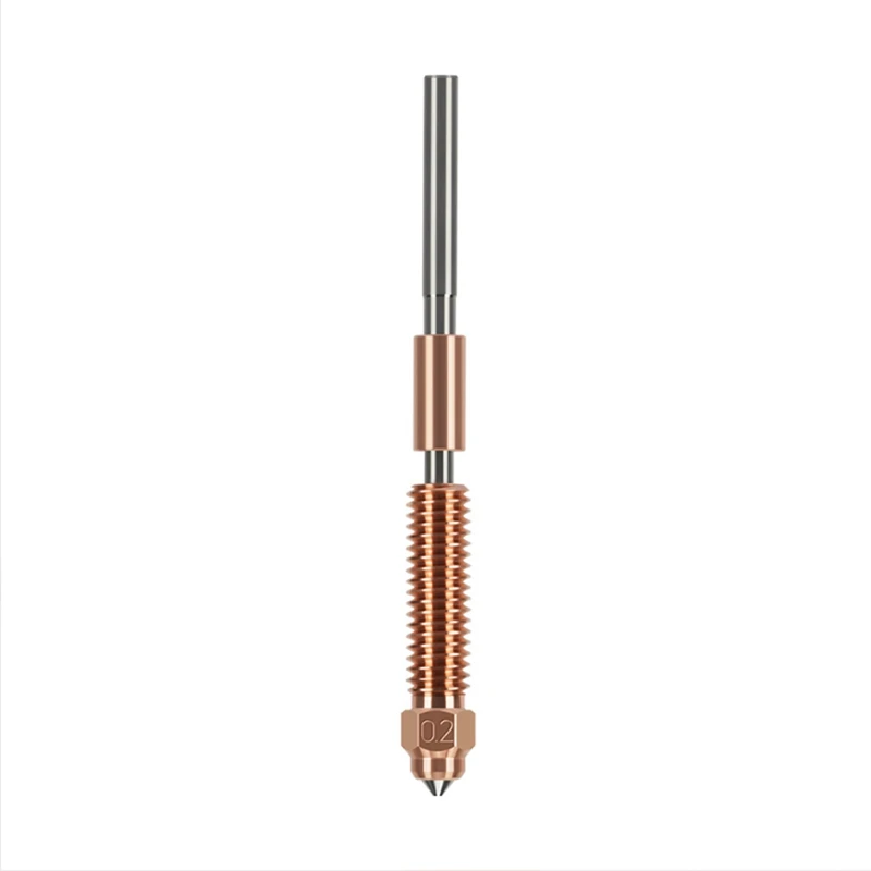 High-Flow Printing Upgraded Nozzle K1C Chromium Zirconium Copper Nozzle For K1 Max Ender-3 V3 3D Printer Hot End