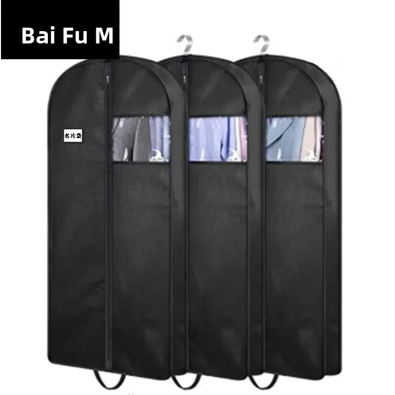 black-non-woven-fabric-dustproof-clothes-cover-with-3d-transparent-window-modern-style-suit-cover-garment-protector-bag