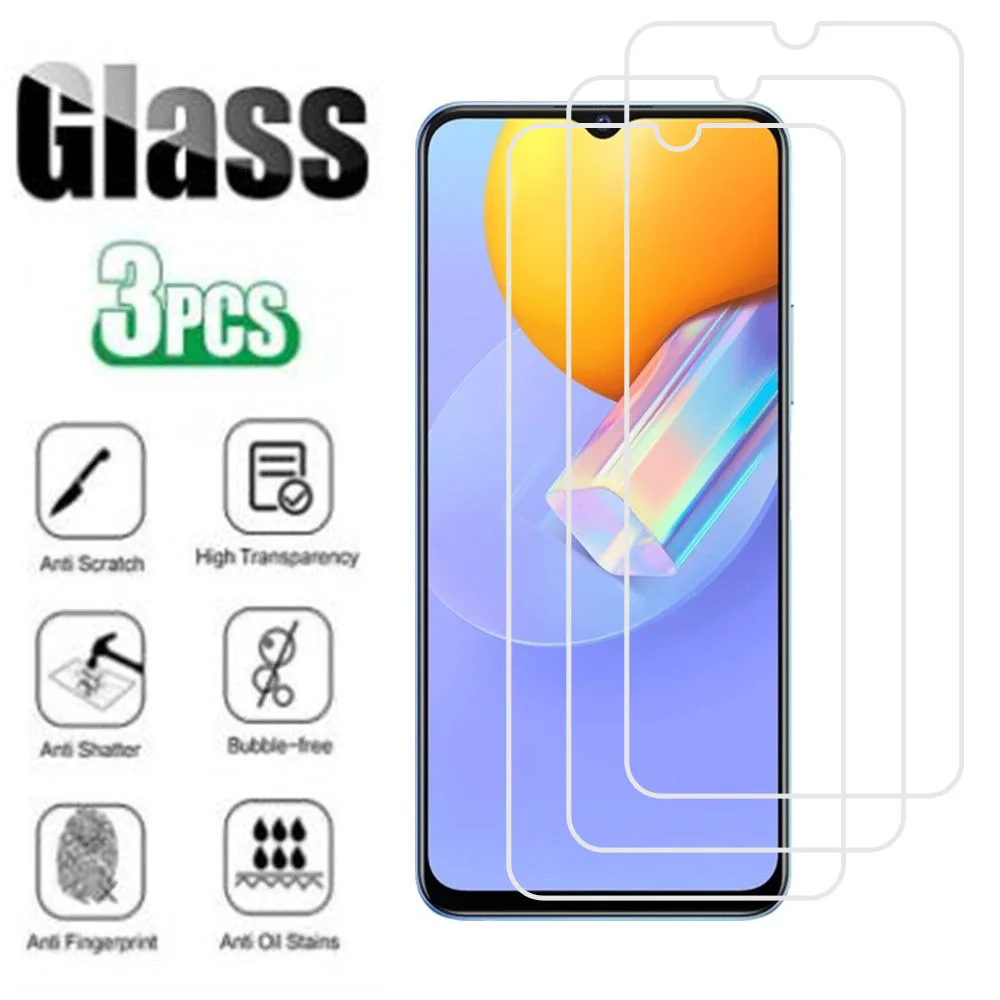  Screen Protector Tempered Glass For Vivo Y20 Y20i Y20S Y21 Y31 Y 20 VIVA Protective Film On The For 6.51