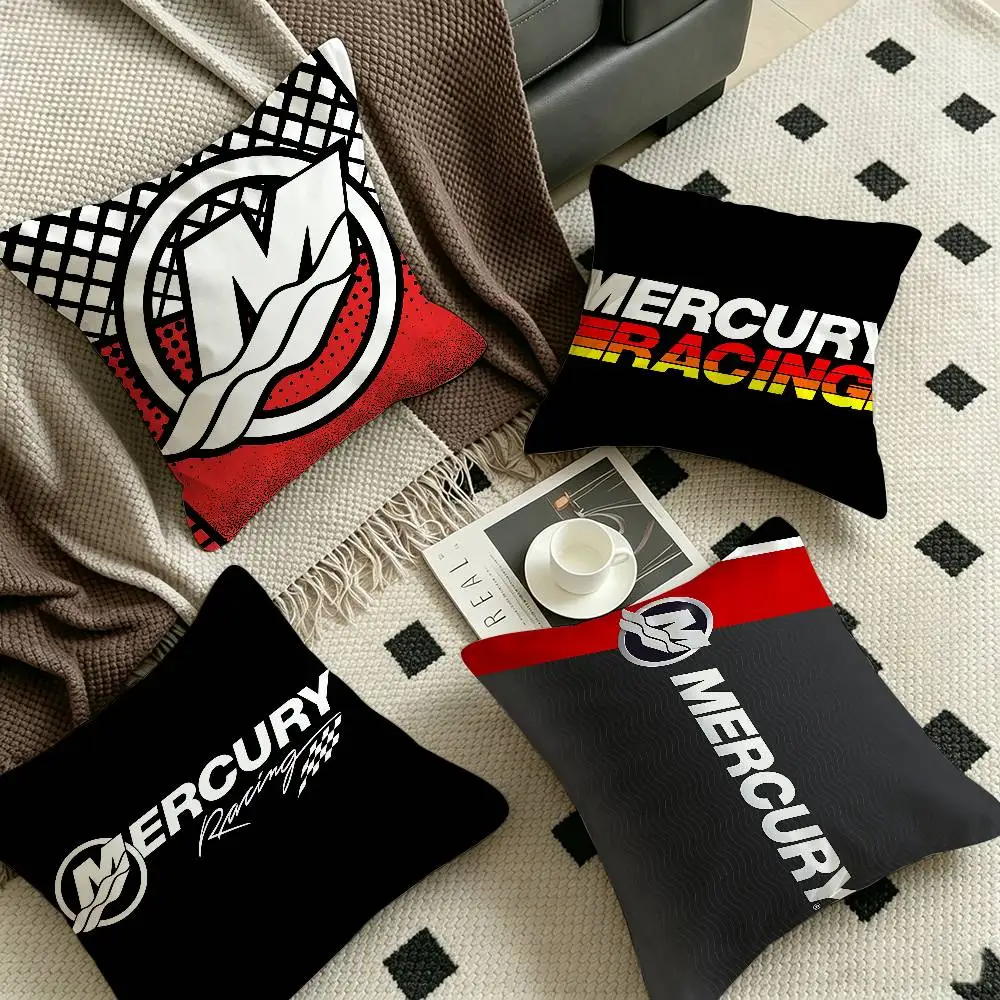 Mercury Racing Car 45*45cm Cushion Cover Pillow Cover Decor Pillowcase Home Pillowcase for Couch Pillow