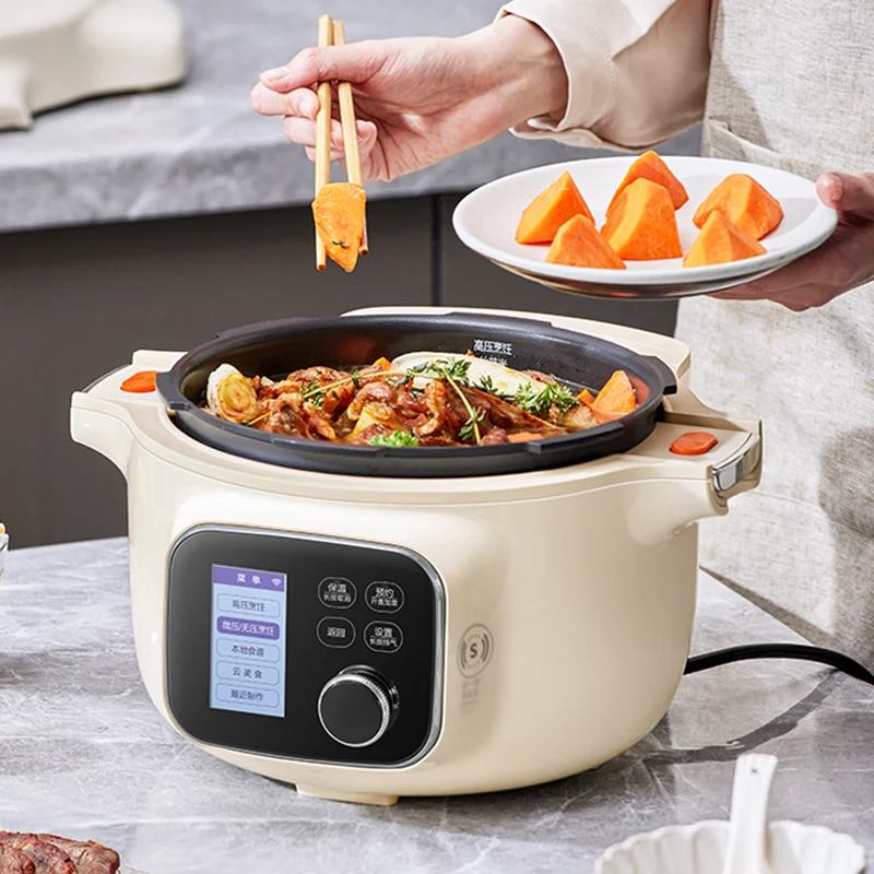 SUPOR 112kPa Electric Pressure Cooker WiFi Smart Rice Cooker 3.5L Multifunctional Home Kitchen Appliance NFC Control 35YZ8099