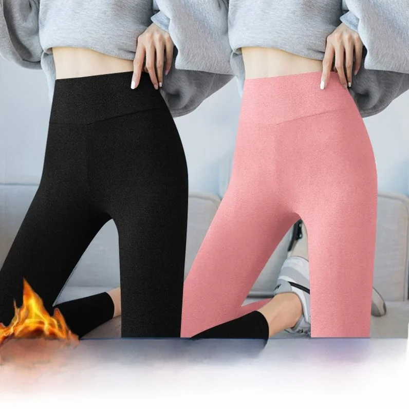 Women's Autumn Winter Thermal Tight Fitting Pants Self-Heating Leggings Outerwear Dervo Long Pants Spring Autumn Base Layer