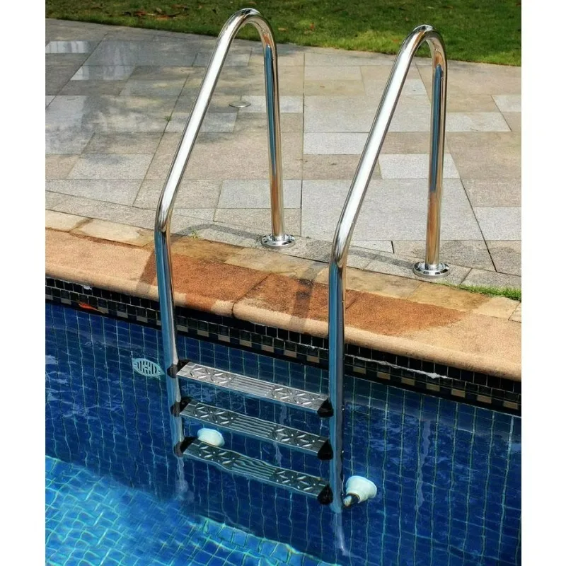 

Stainless Steel Swimming Pool Ladder For Residential Pool Equipment And Accessories Multi-Step Design