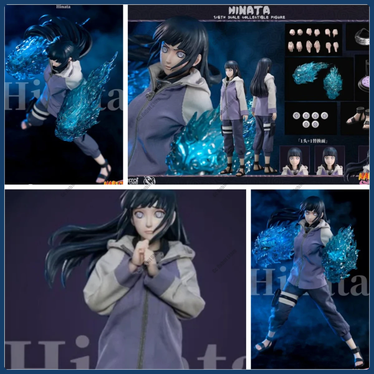 

Original Popular ROCKET TOYS ROC-006 Naruto Shippuden Hinata Hyuga 1/6 in Stock Anime Collectible Action Figure Toy