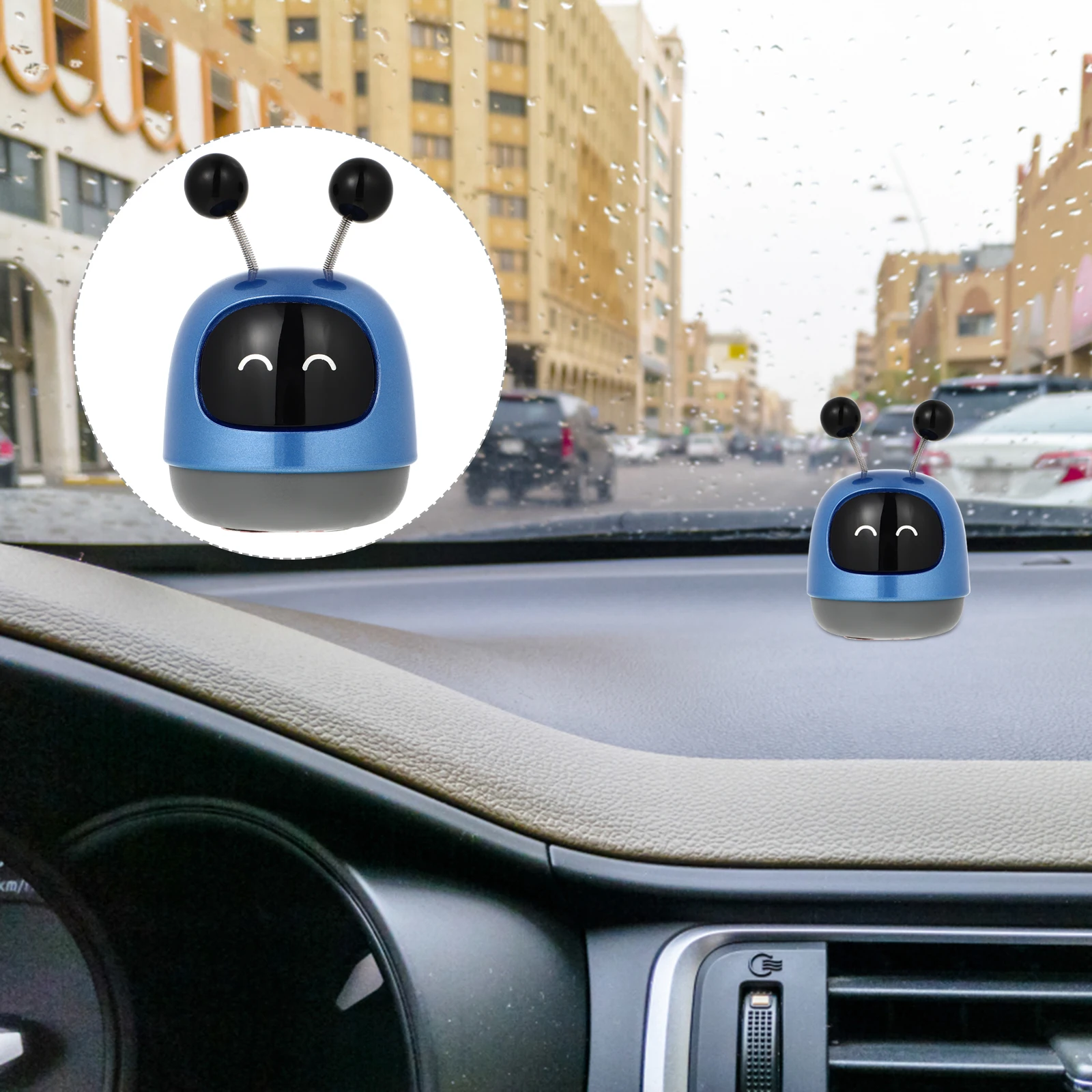 

Car Robot Ornaments Aromatherapy Diffuser ABS Material Small Size Car Fragrance Freshener Accessories Decorative Tentacles