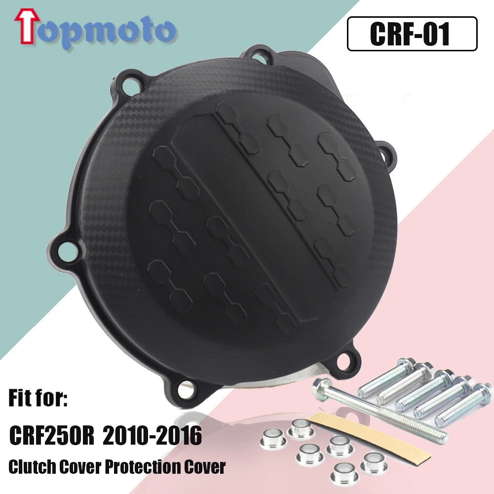 Motorcycle Clutch Cover Protection Cover Fit For HONDA CRF250R CRF 250R 205 2010 2012 2011 2013 2014 2015 2016 CRF250R 2010-2016