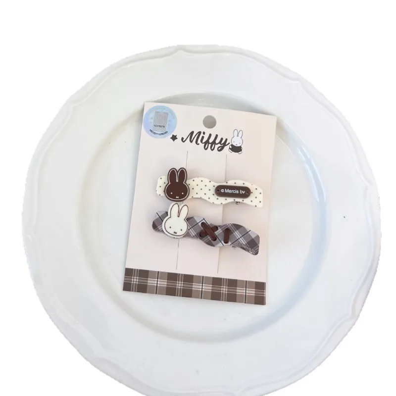 

Горячая новинка: Заколка для волос серии Miffy без следов, креативная, изысканная, волнистая, в форме утиного клюва, подарок для девочек