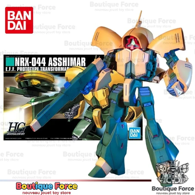 

Bandai Gundam NRX-044 Asshimar HG 1/144 Gunpla Model Kit Anime Figure Building Toy Collectible for Adults & Kids Official