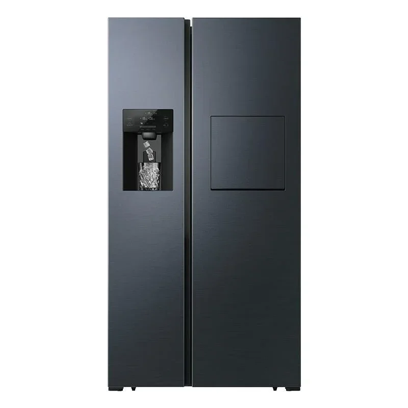 572L Automatic Ice Maker Refrigerator Double-door Household Off-the-shelf Large-capacity Air-cooled Ice-making Machine