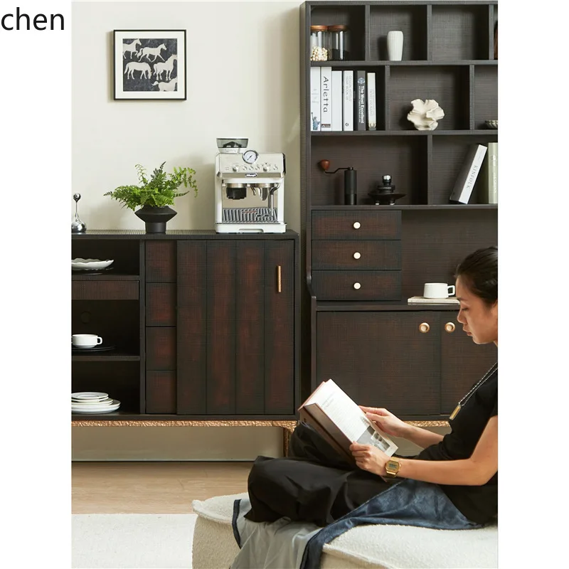 HT Retro Sideboard Vintage Expression Mid-century Style Storage Cabinet Living Room Sideboard