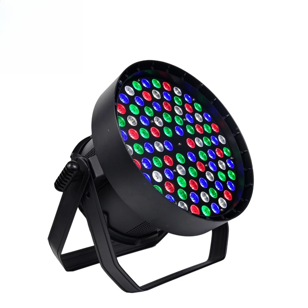 

New high-brightness stage LED Par light 90 3-watt RGBW four-color light beads, cast aluminum shell silent PAR light