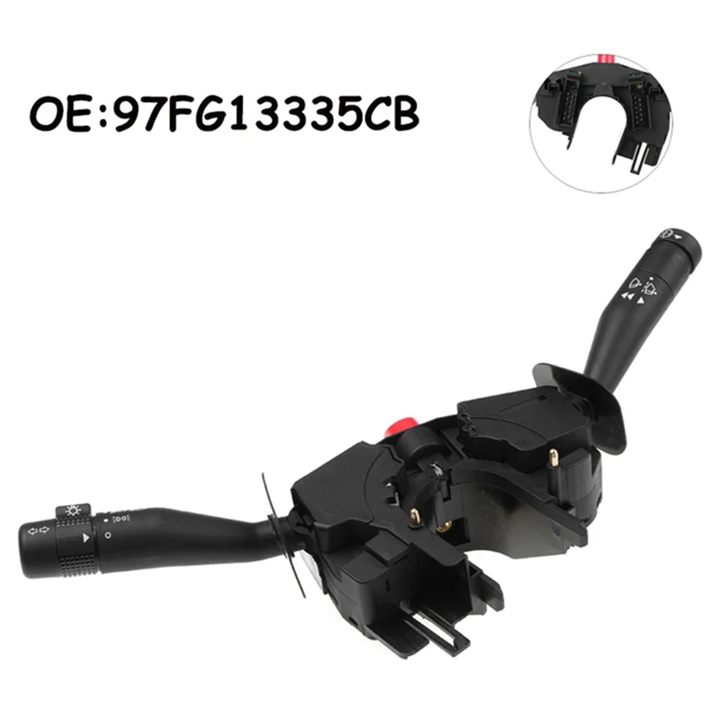 

Practical Car Steering Column Switch Combination Switch Accessories For Ford Fiesta MK4 1996-2005 97FG13335CB 98FU13335BA