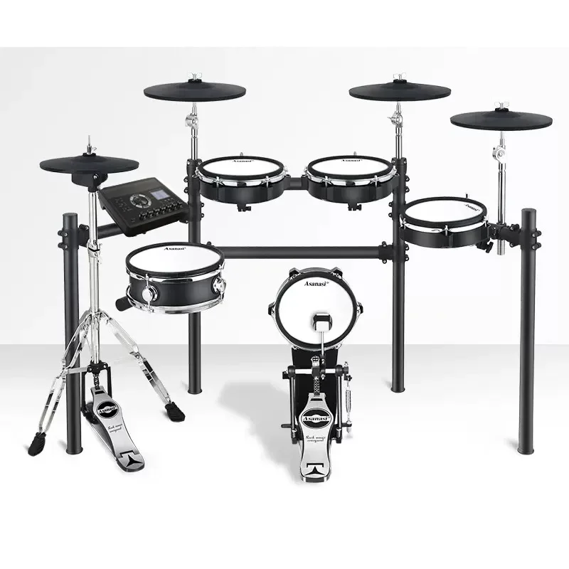 

Electric Kit Drum Children Beginner Home Adult Mesh Jazz Drum Professional Electronic Drum Percussion