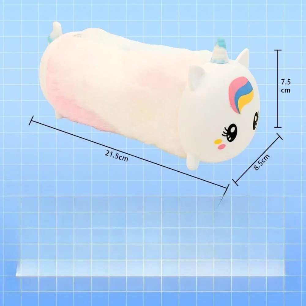 Hot-selling Plush Pencil Case Cute Large-capacity Stationery Ins Box Cosmetic Bag Pencil Case Multi-function Storage