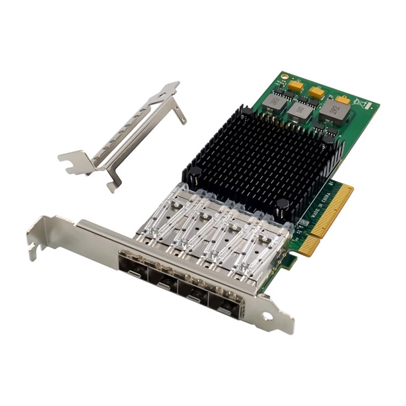 HOT-Pcle X8 BCM57840 4 Port Server Network Card 10G SFP+ Fiber Network Card PCI-Express Ethernet Network Card