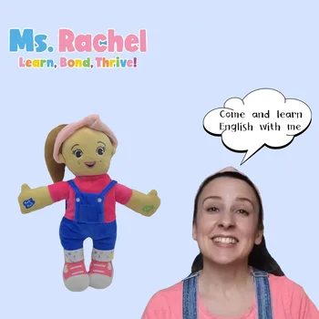 Miss Rachel Pluszowa zabawka Rachel Lalka Śpiewaj Muzyka Zabawka edukacyjna Dźwięk Przyjęcie urodzinowe Halloween Prezenty świąteczne