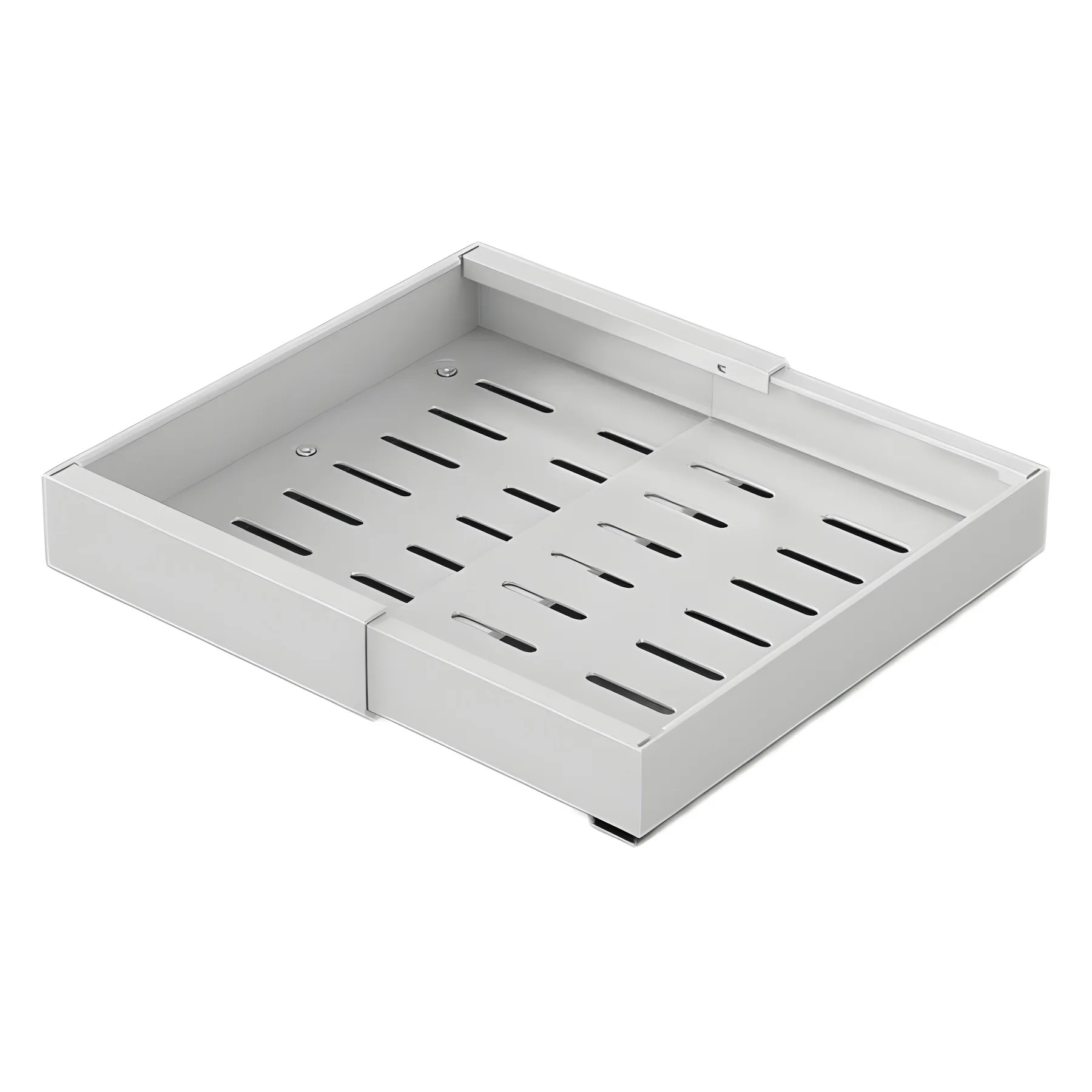 Retractable Pull-Out Under Sink Storage Rack Drawer Style Basket for Bowls Pots No-Drill Kitchen Organizer