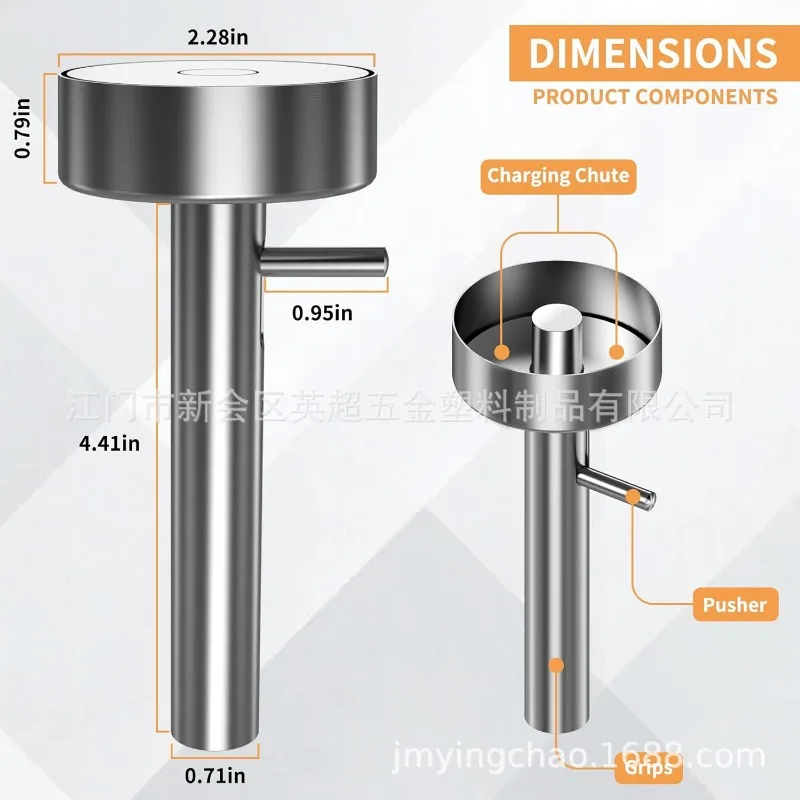 Falafel Meatball Scoop Maker Tools Stainless Steel Professional Nonsticky Mold Kitchen Gadgets