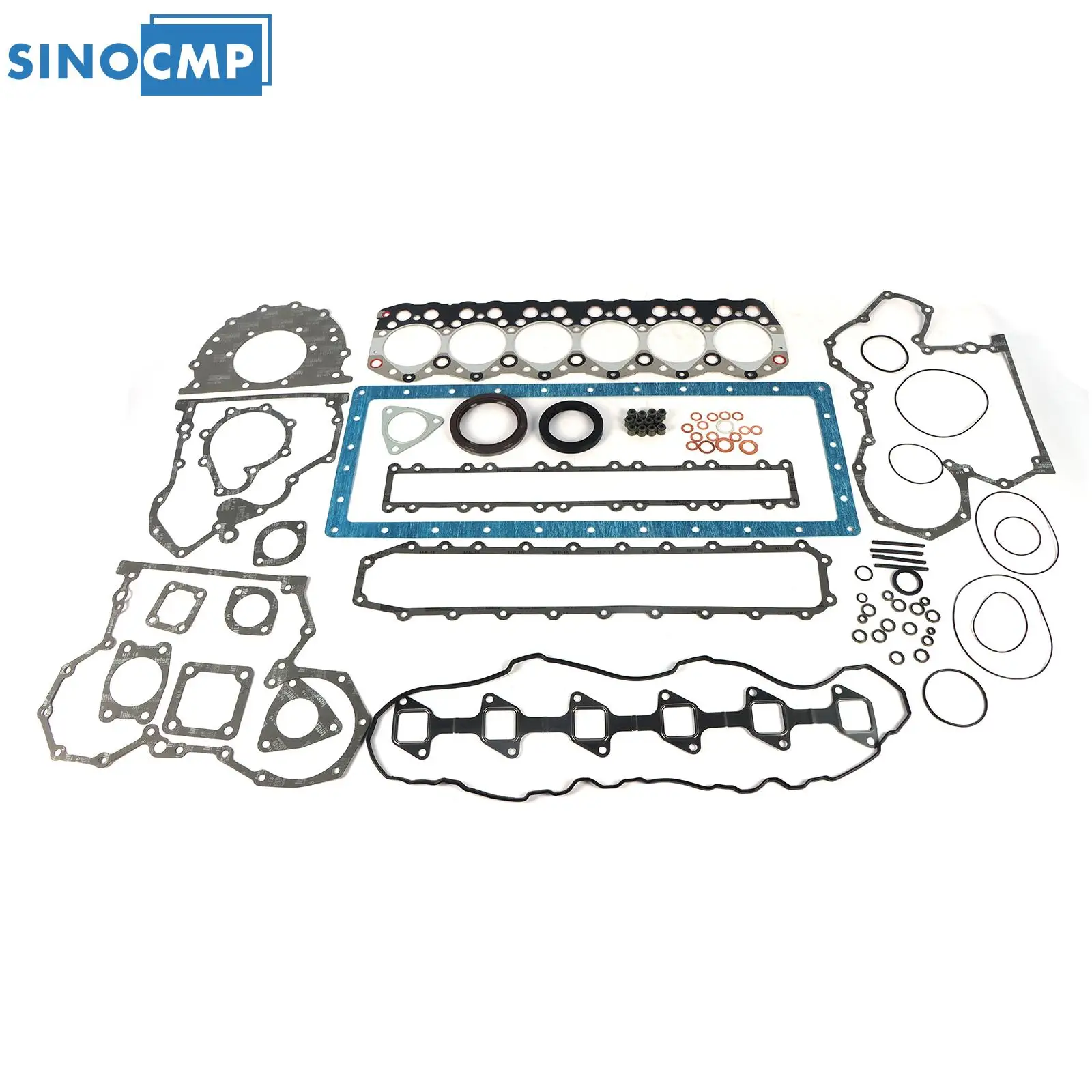 

3046 S6S SINOCMP 1 комплект комплектов для ремонта двигателя, полный комплект прокладок для распылителя CAT Caterpillar D3C D4C D5C D5G 933 933C