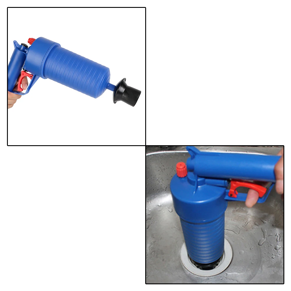 Sewer Sinks Basin Air Pump Pressure Unblocker Dredge Pipe Pipe Plunger Drain Cleaner Manual Pipeline Clogged Remover