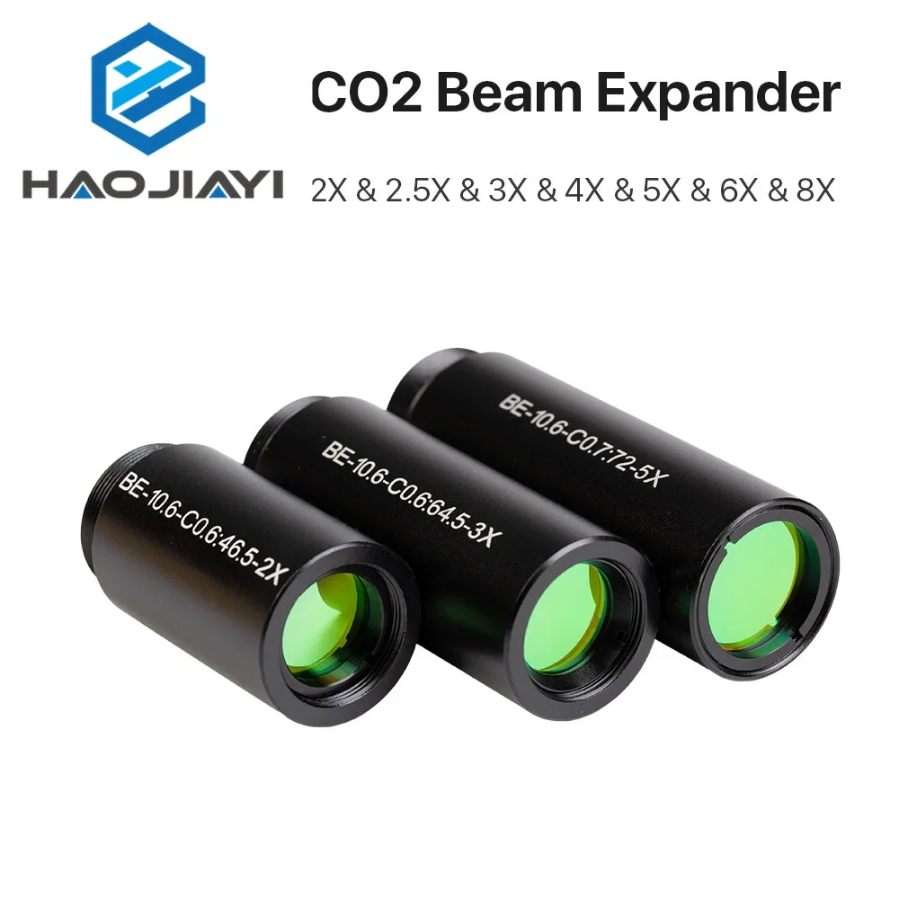 

CO2 laser 10600nm Laser Beam Expander 2X 2.5X 3X 4X Galvanometer Laser Marking Lenses Optics Beam Expand