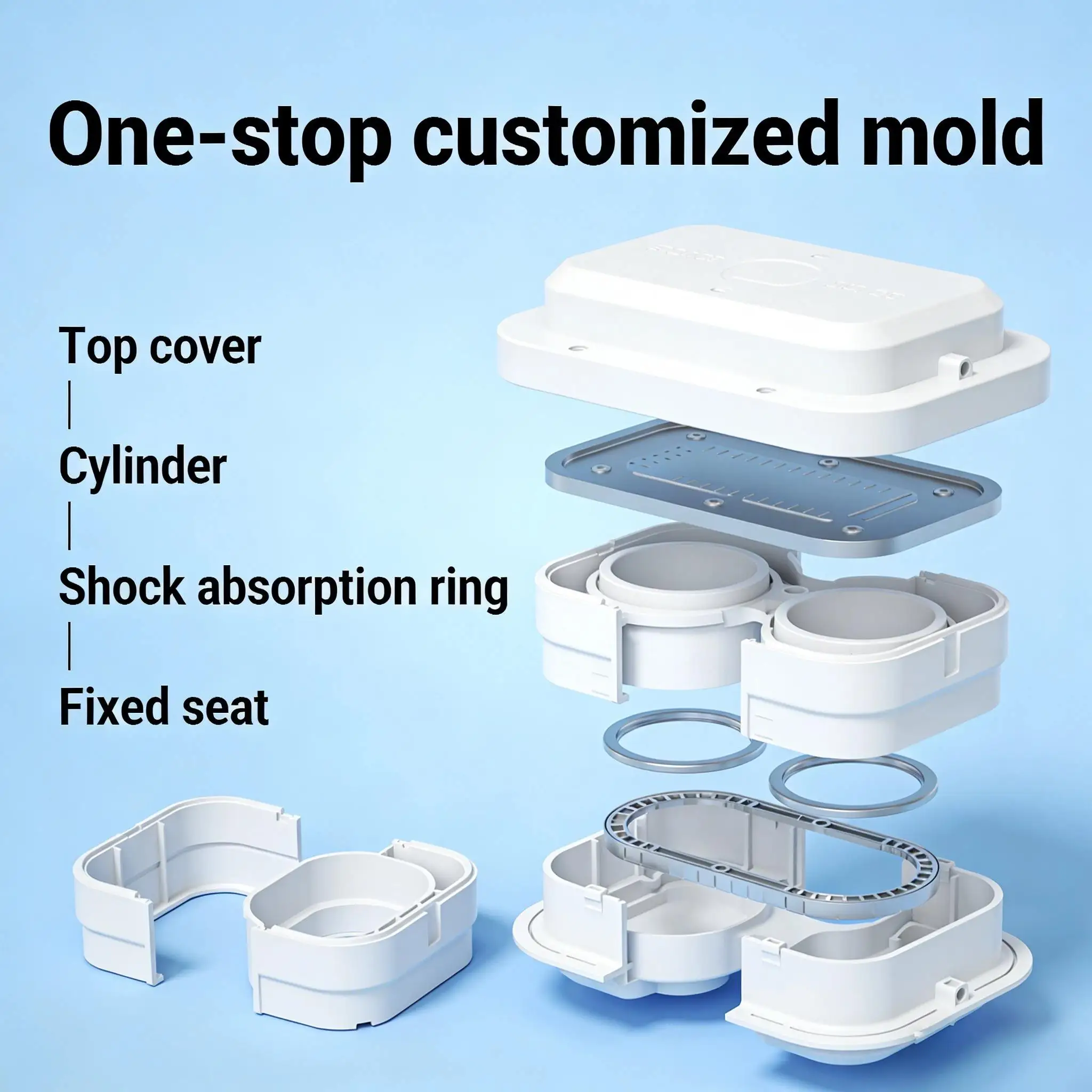 

Custom OEM ODM Plastic Injection Moulding Parts Products Plastic Injection Molding Service From Vietnam Cheap Price