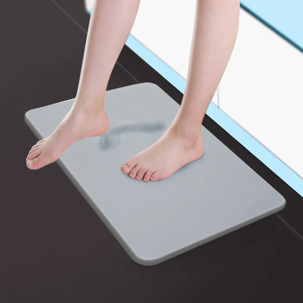 

Diatom Mud Anti skid Floor Mat Strong Water Absorption Bathroom Indoor Ground Pad Non slip Cushion Easy Clean Long Lasting