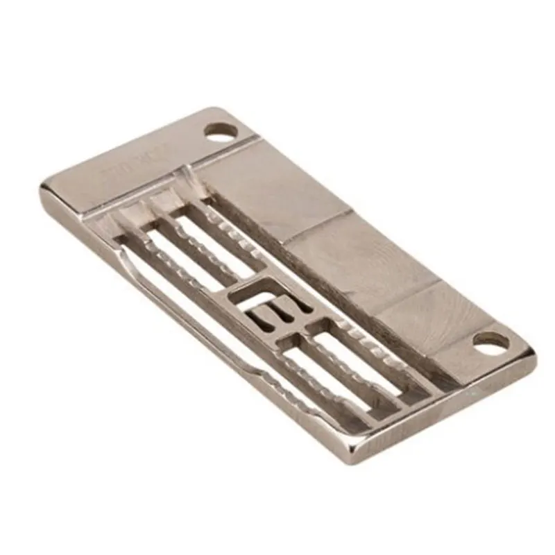 Industrial Sewing Machine Needle Plate 257018C56 Throat Plate For Pegasus W562-01CC hole 5.6